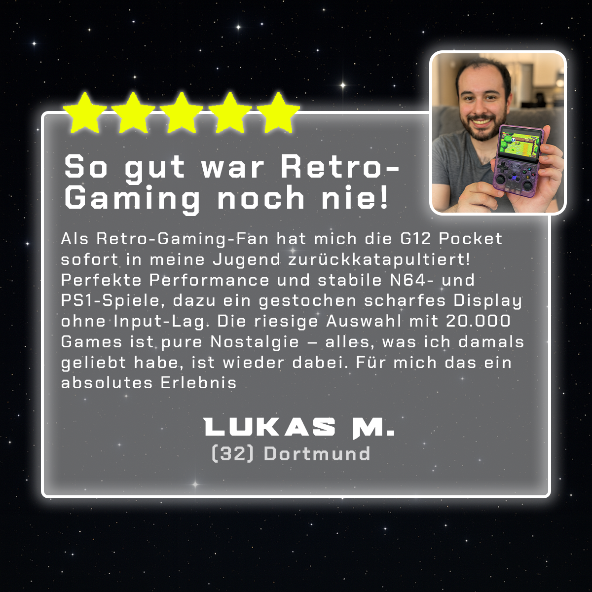 Retrowelt G12 - Handheld